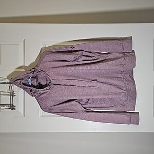 SKECHERS Pink Hoodie Women Size M Pullover Lightweight Sketch Knit Soft Shirt